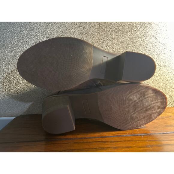 Madeline Girl Wrenn Preppy Edgy Baddie Open Toe Stacked Heel - Picture 11 of 11